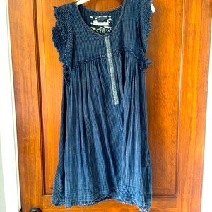 Free People Blue Ridge Indigo Top-small